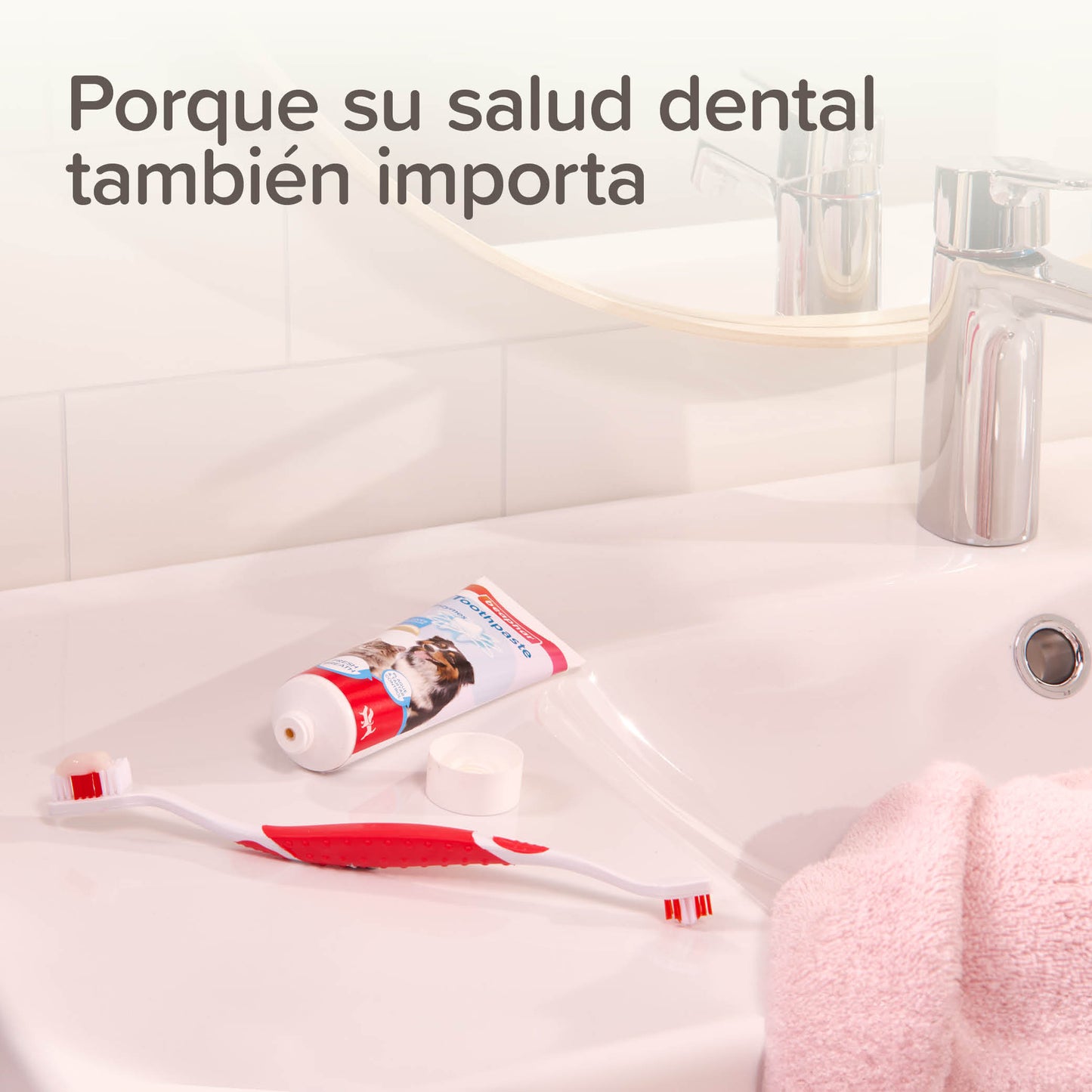 Kit Dental Pasta y Cepillo para Perro y Gato Beaphar 100 gr
