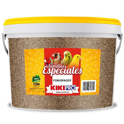 KIKI Foniopaddy Cubeta 3kg. Kiki-pro Para Aves De Ornato