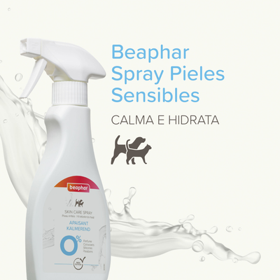 Spray Shampoo en seco Beaphar Anti-Irritación Perros Y Gatos 250ml Aloe Vera