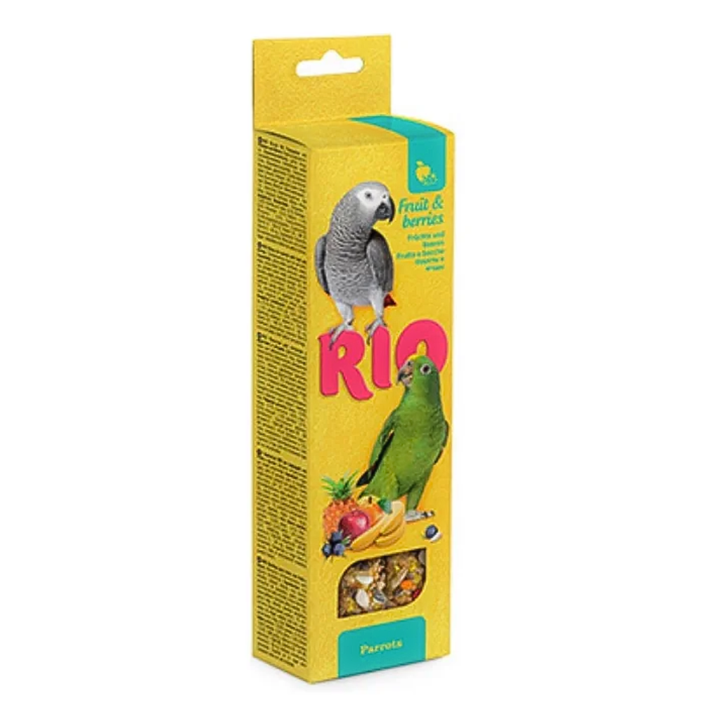 Palanqueta Barrita De Frutas Para Loro Marca Rio 2pzs X90gr
