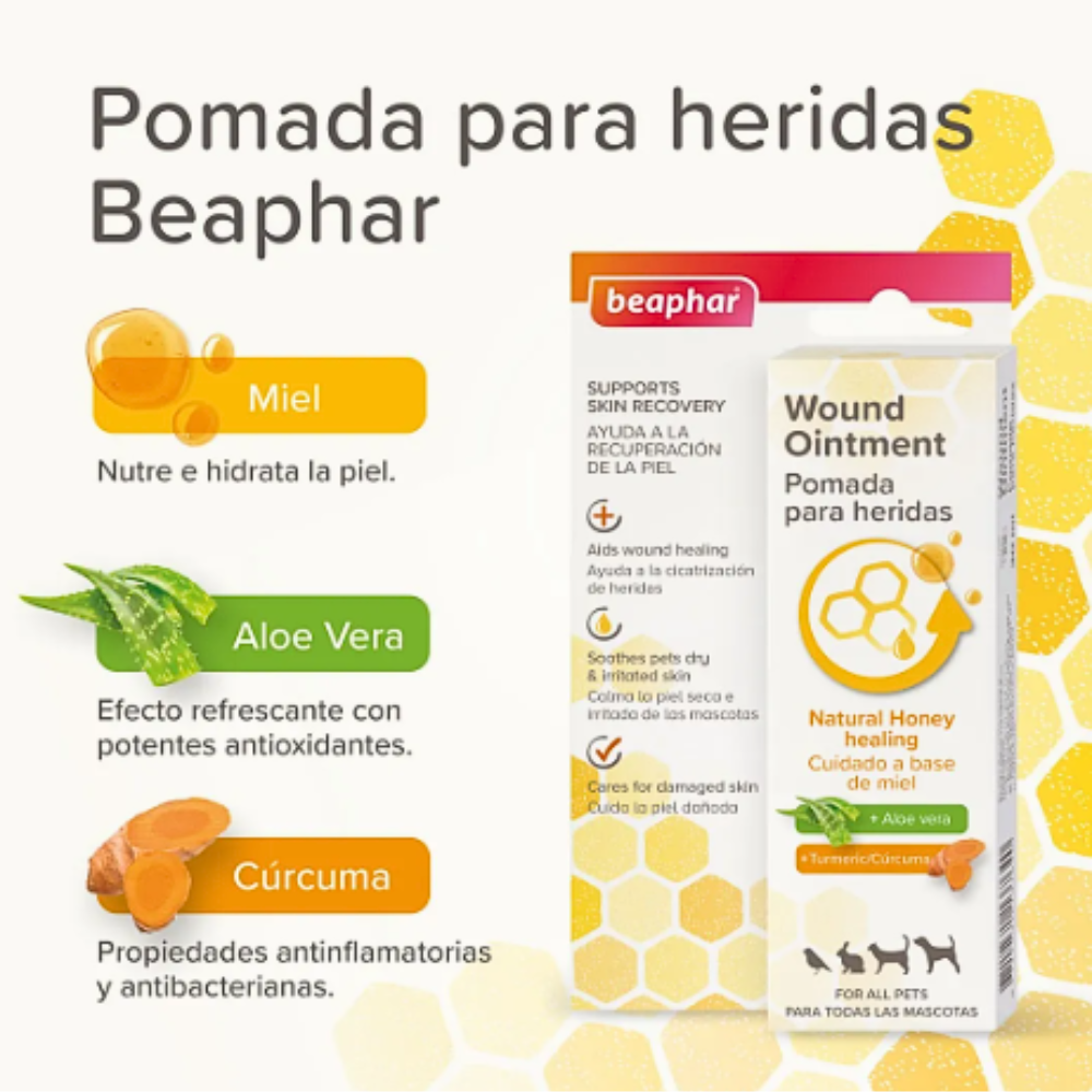 Pomada Beaphar Para Heridas De Mascotas