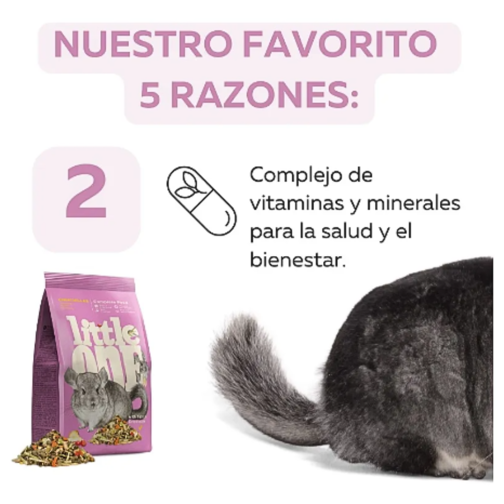 Little One Alimento Balanceado Para Chinchillas 2.3k