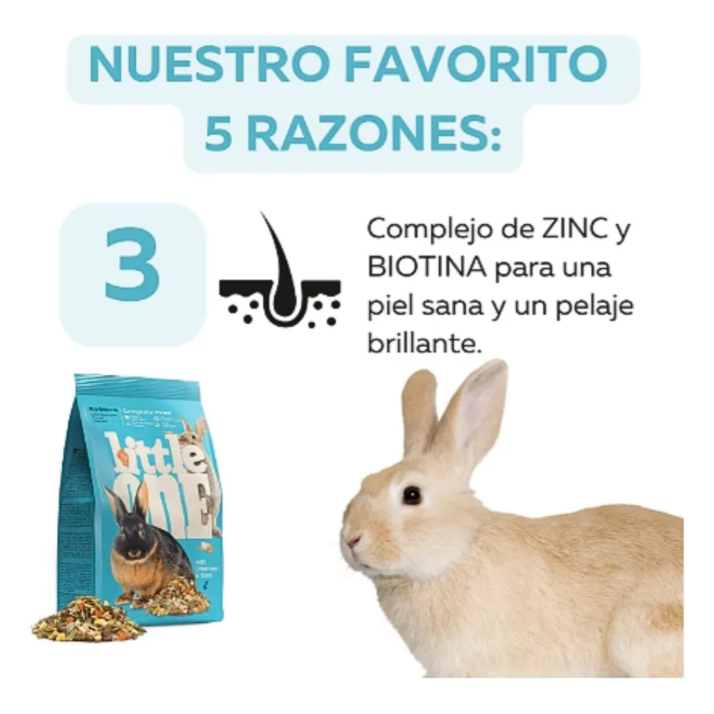 Little One/mealberry Comida Para Conejos 2.3 Kg
