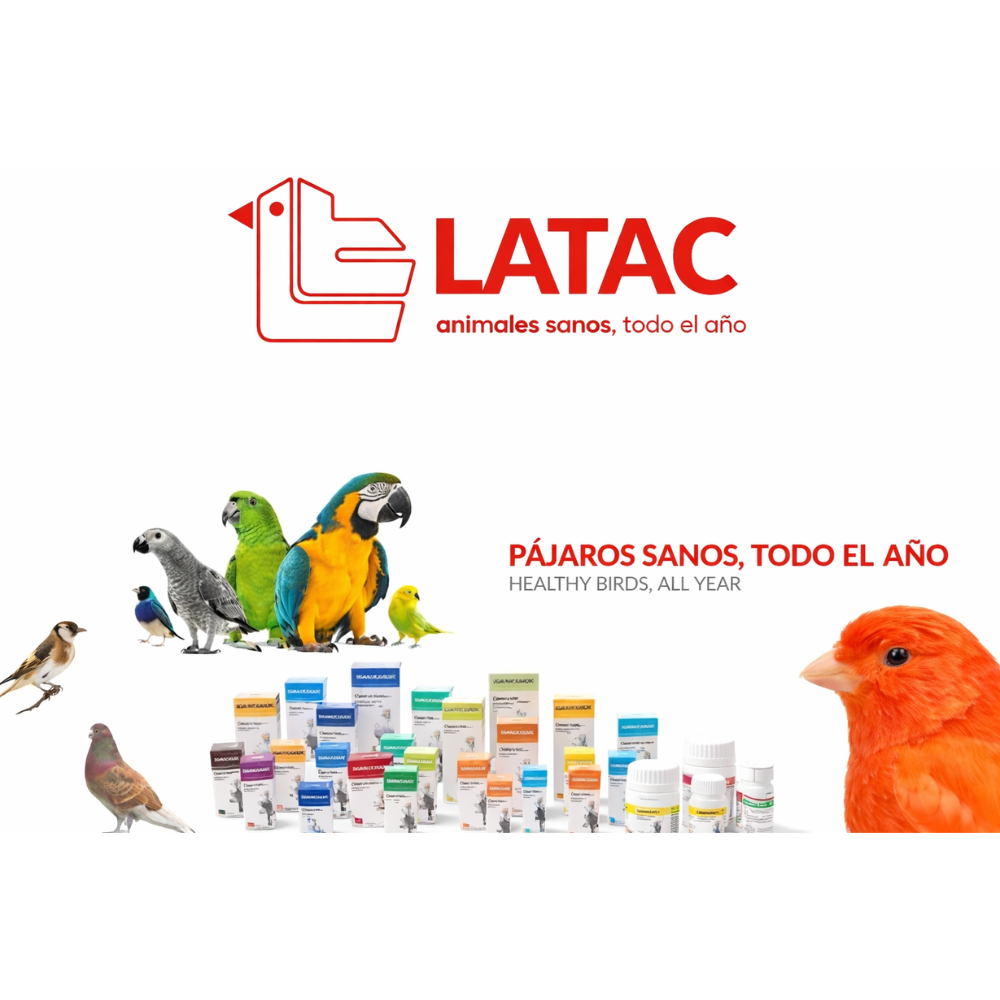Latac Serivit Vitaminas Ad3e P/aves De Ornato, 20ml