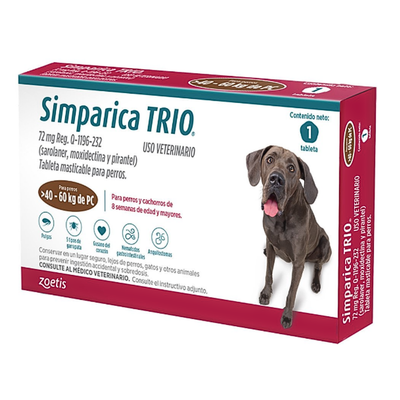 Simparica TRIO brown 40.1-60 kg