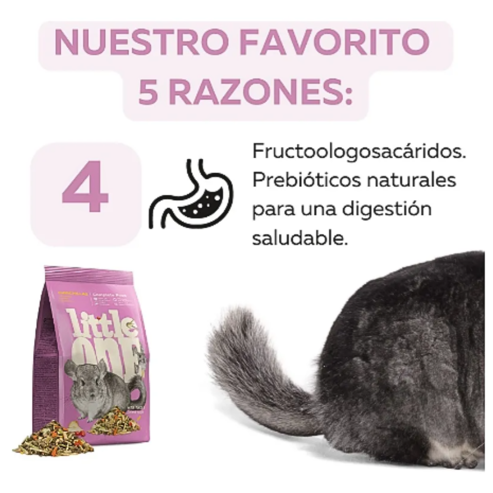 Little One Alimento Balanceado Para Chinchillas 2.3k