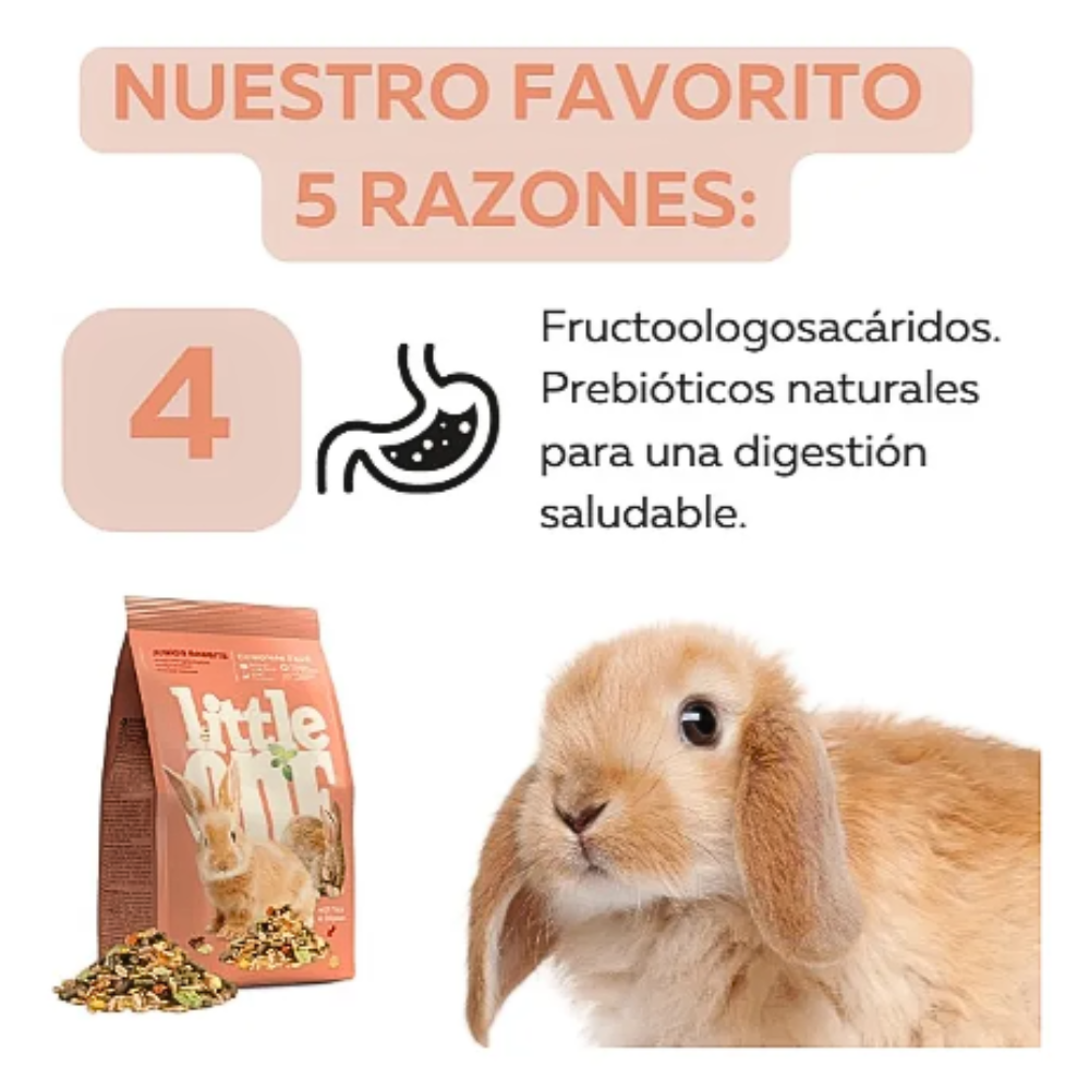 Little One Alimento Balanceado Para Conejos Junior 2.3kg