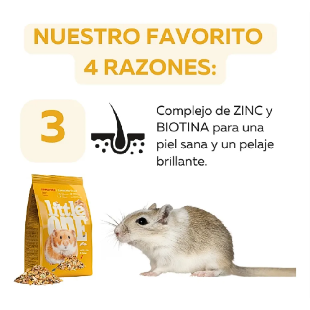 Little One Alimento Balanceado Para Hamsters 900gr