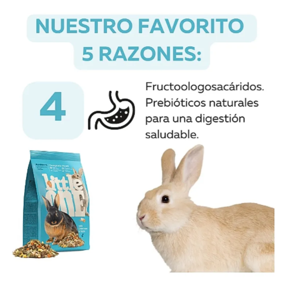 Little One/mealberry Comida Para Conejos 2.3 Kg