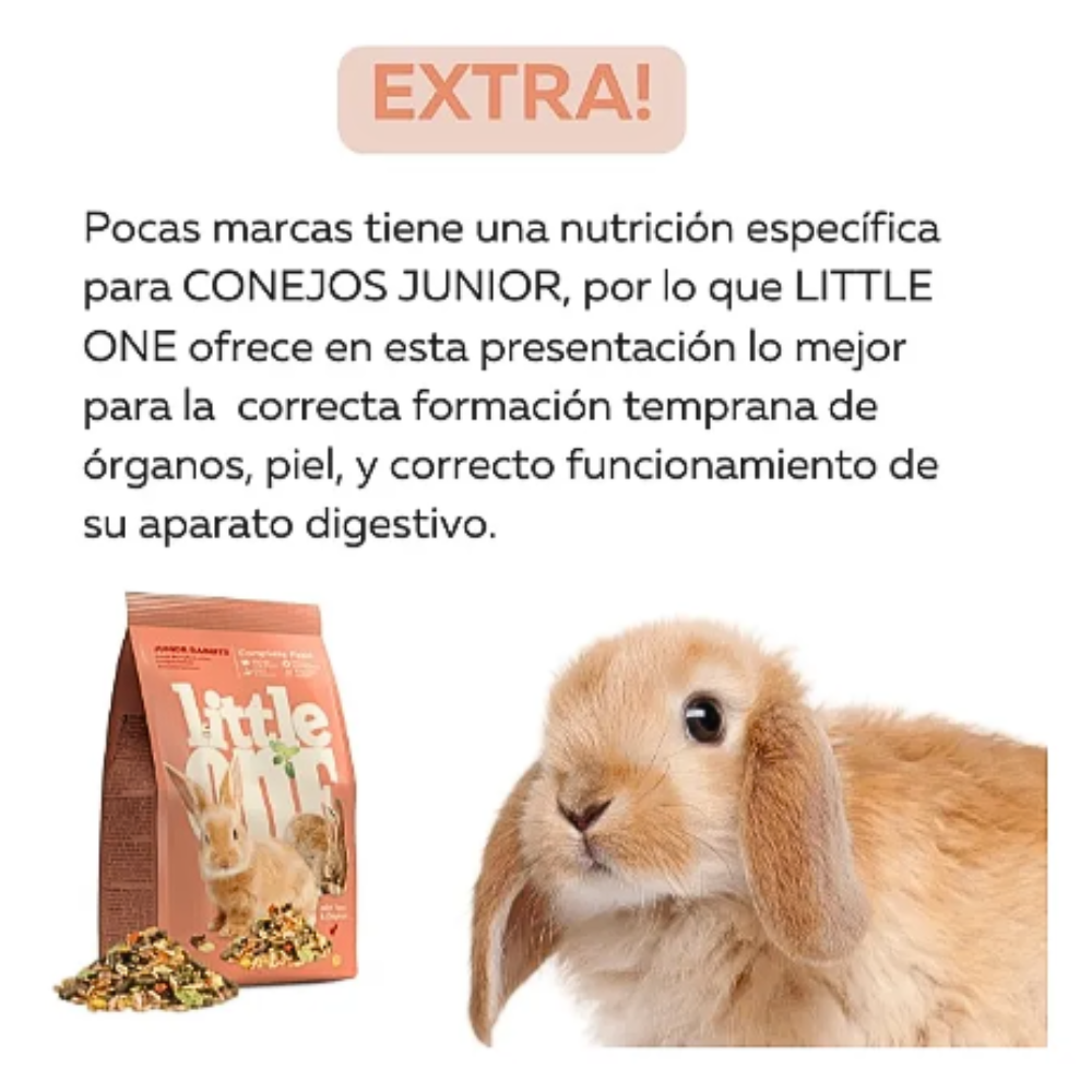 Little One Alimento Balanceado Para Conejos Junior 2.3kg