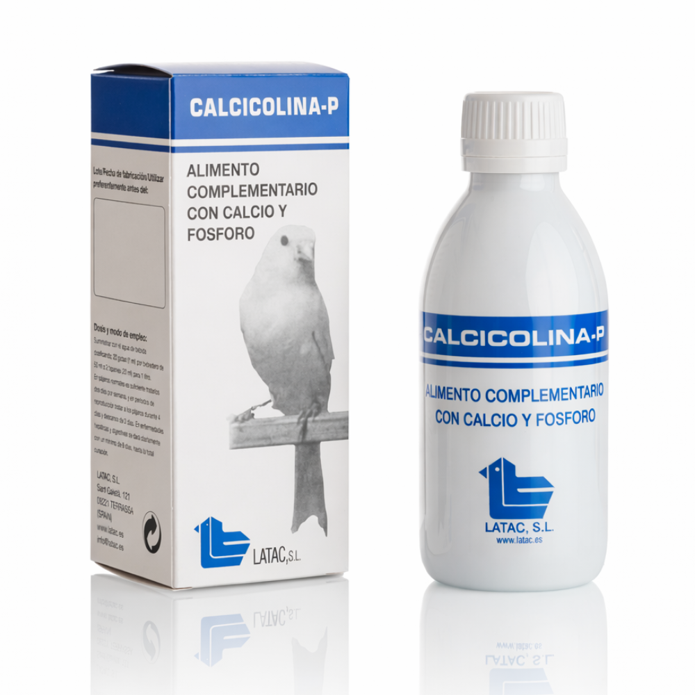 Latac Calcicolina Complemento Nutricional P/aves Ornato 50ml