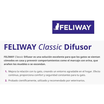 FELIWAY CLASSIC DIFUSOR + RECARGA