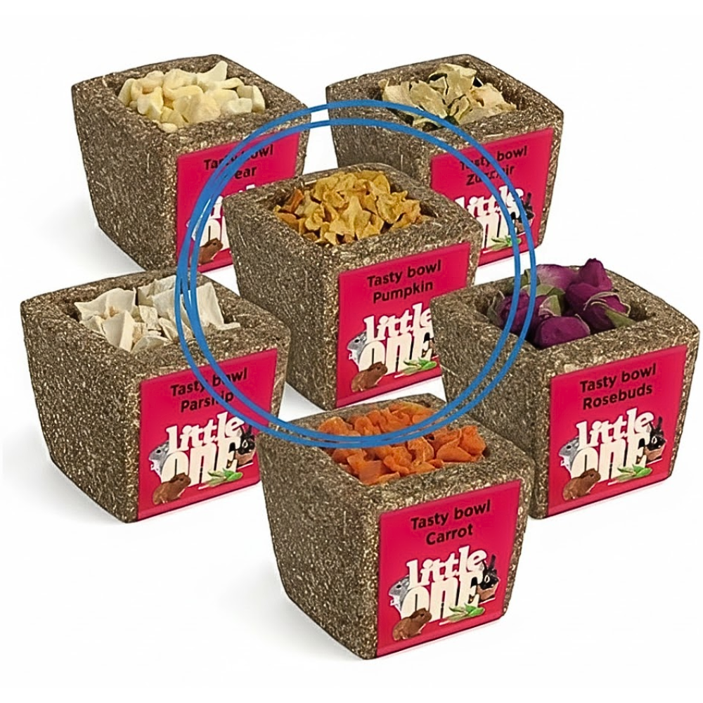 Little One Premio En Forma Bowl De Hierbas Para Roedores 65g